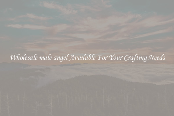 Wholesale male angel Available For Your Crafting Needs