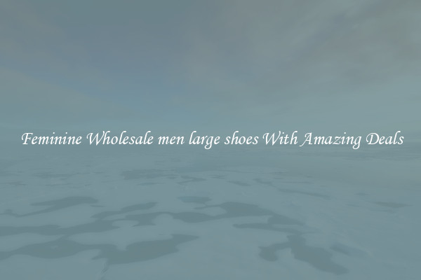 Feminine Wholesale men large shoes With Amazing Deals