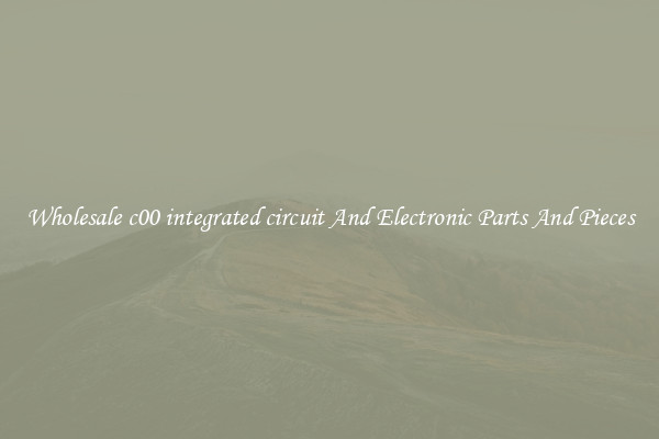 Wholesale c00 integrated circuit And Electronic Parts And Pieces