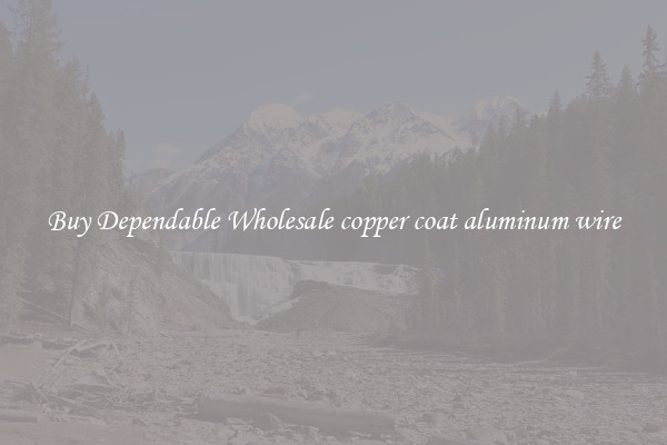 Buy Dependable Wholesale copper coat aluminum wire